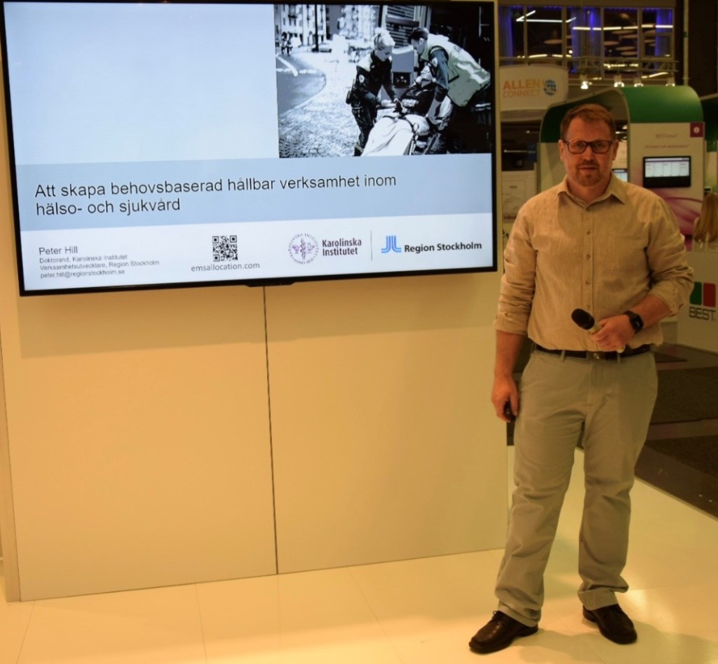 Presentation on Vitalis e-health conference in Gothemburg 2023